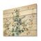 Designart - Eucalyptus Natural Element - Farmhouse Print on Natural Pine Wood